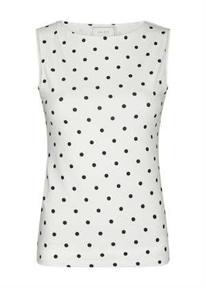 Ditty jersey dot top White Neo Noir 